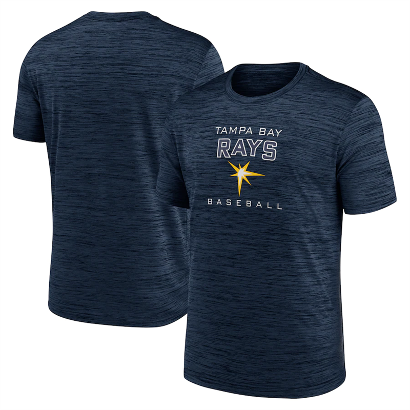 Men's Tampa Bay Rays Navy Velocity Practice Performance T-Shirt Men's Tampa Bay Rays Navy Velocity Practice Performance T-Shirt